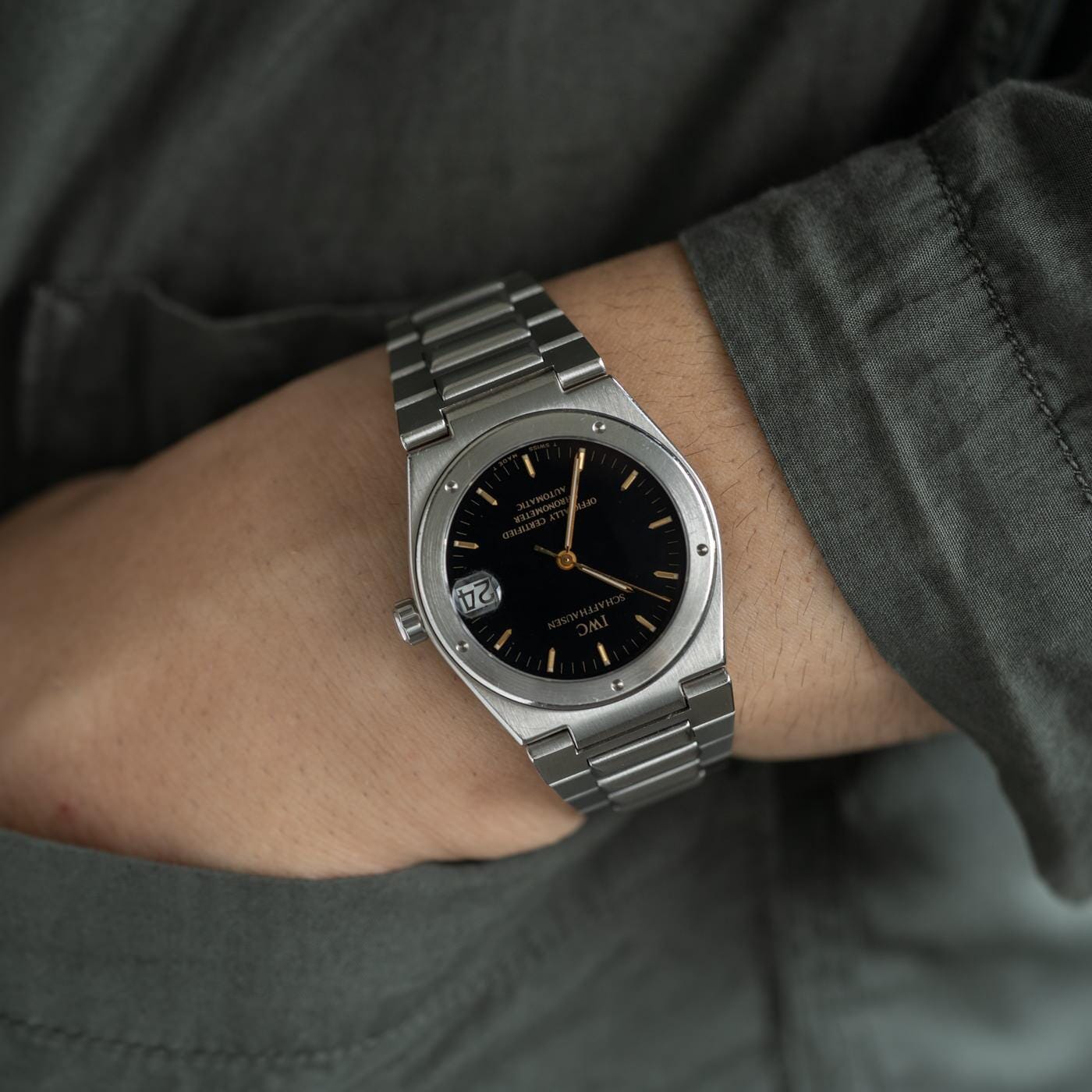 IWC インヂュニア 3521 ブラック / IWC Ingenieur 1990s | ARBITRO