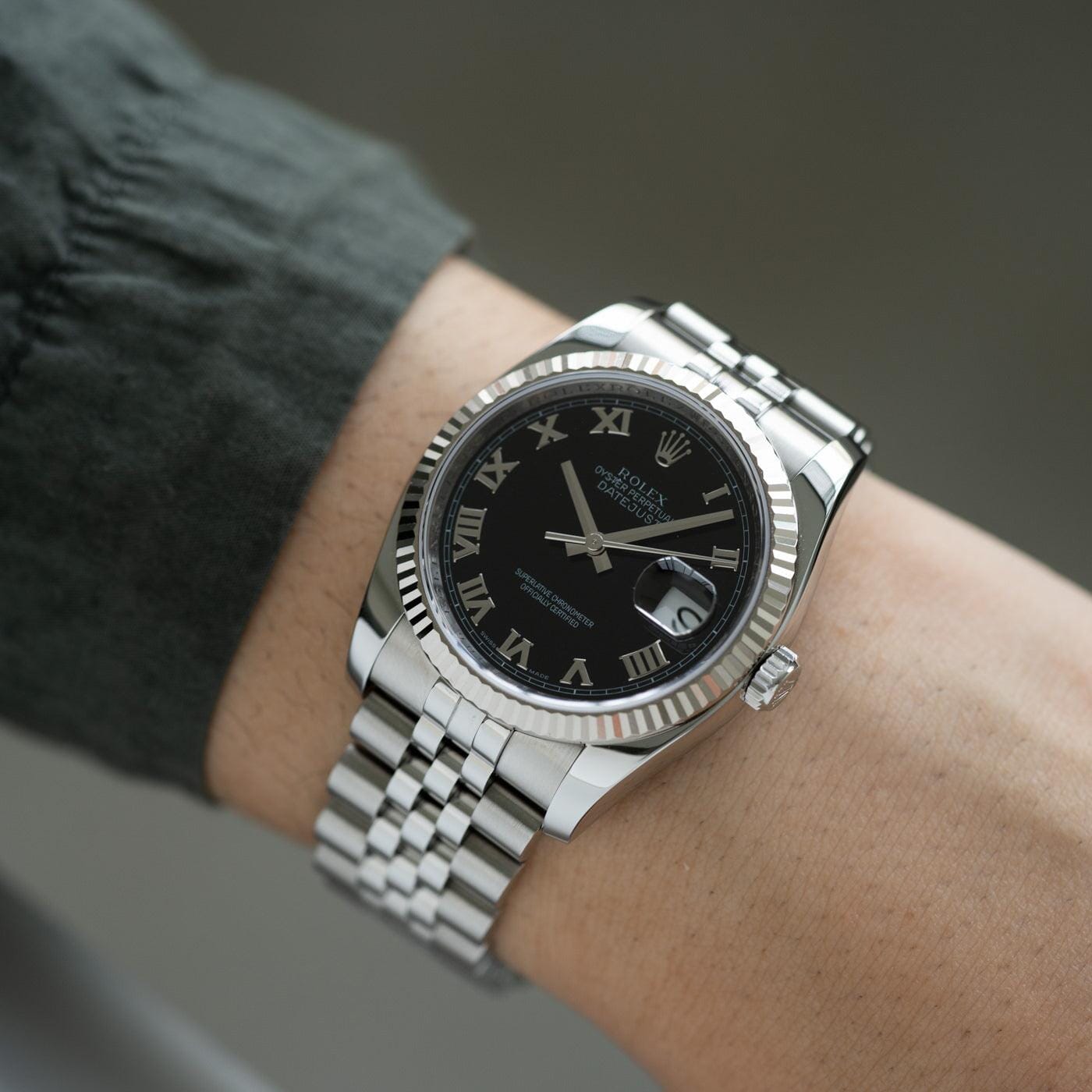 ROLEX Oyster Perpetual Datejust 116234 Black - Arbitro