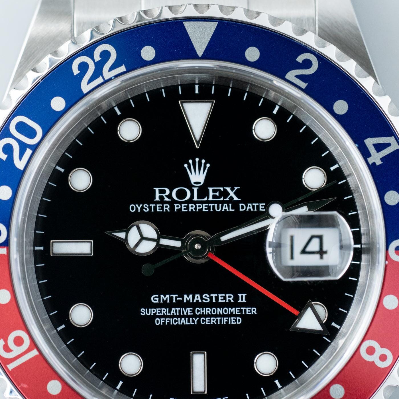 ROLEX GMT Master II 16710 Pepsi Bezel - Arbitro