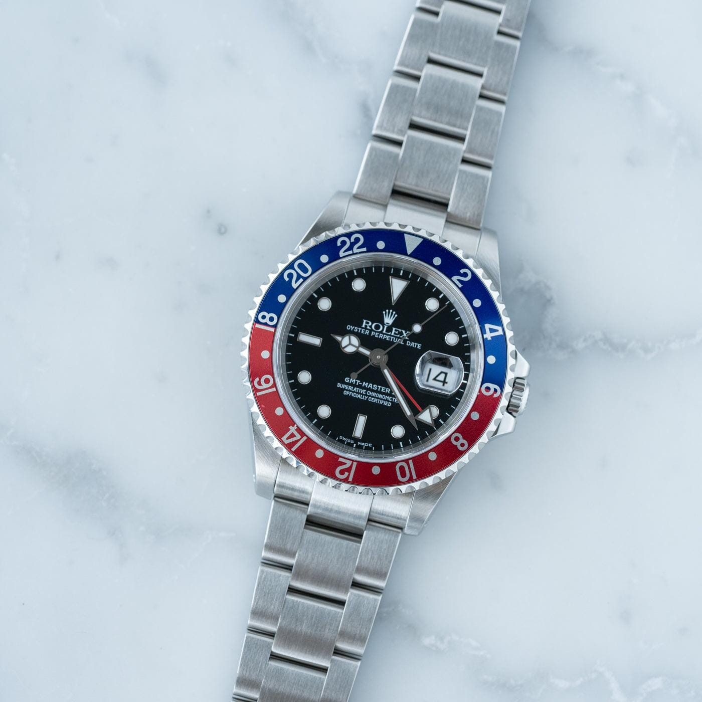 ROLEX GMT Master II 16710 Pepsi Bezel - Arbitro