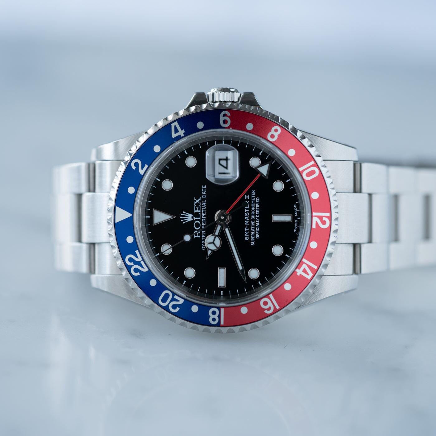 ROLEX GMT Master II 16710 Pepsi Bezel - Arbitro