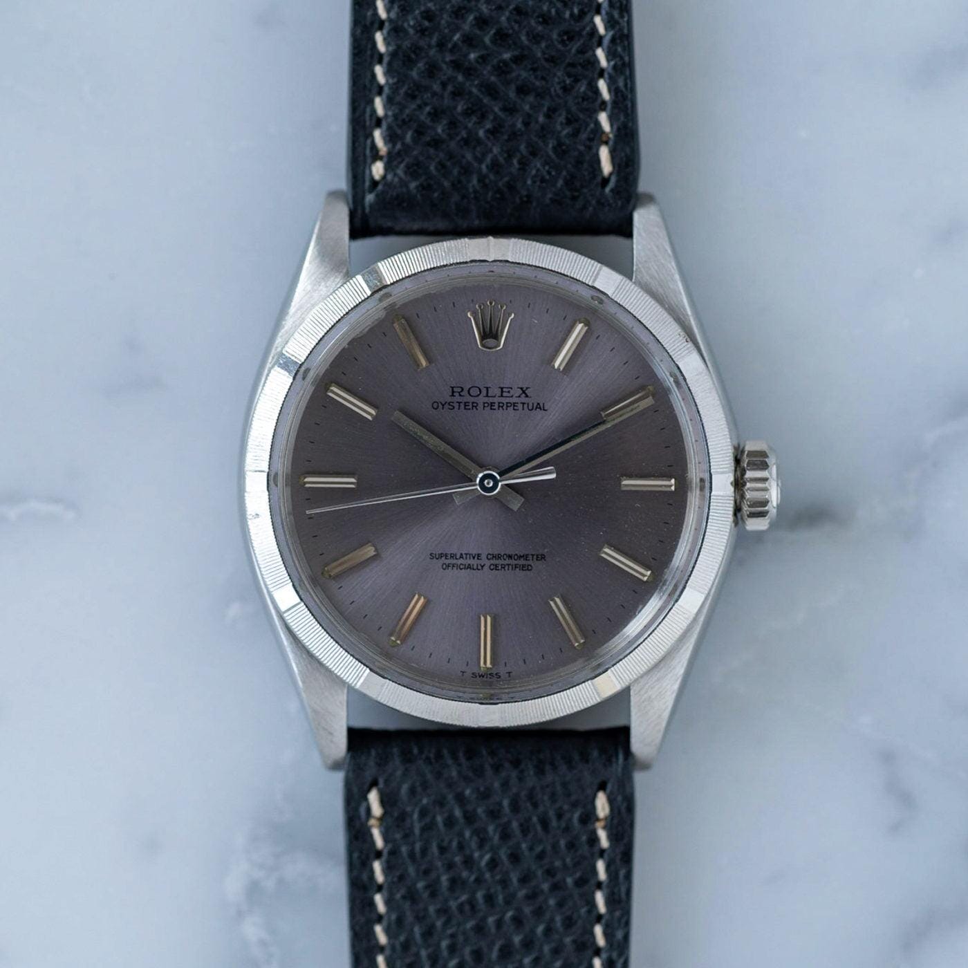 ROLEX Oyster Perpetual 1003 Grey Dial 1960s - Arbitro