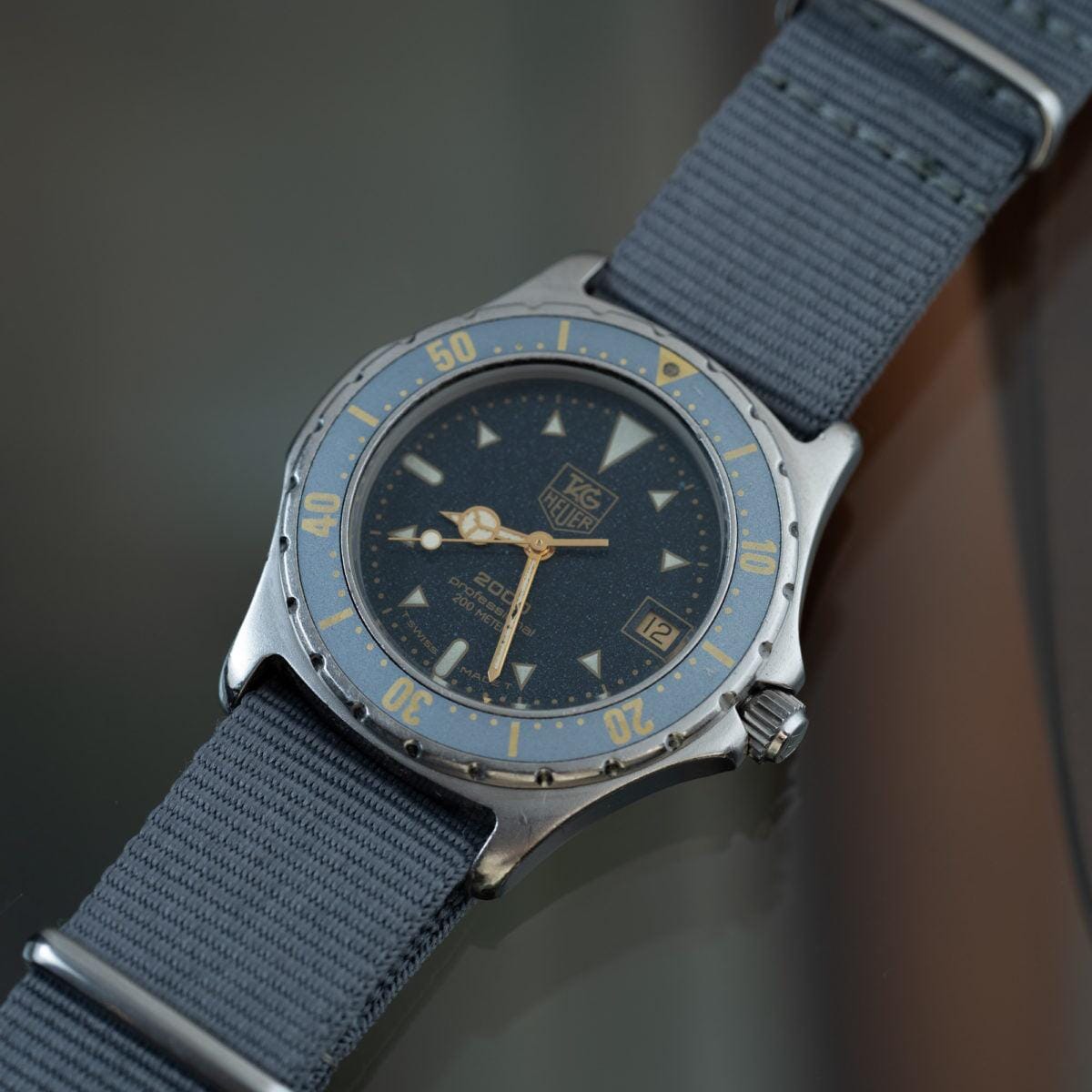 TAG HEUER Diver 972.606 Moon Dust Dial 1980s - Arbitro