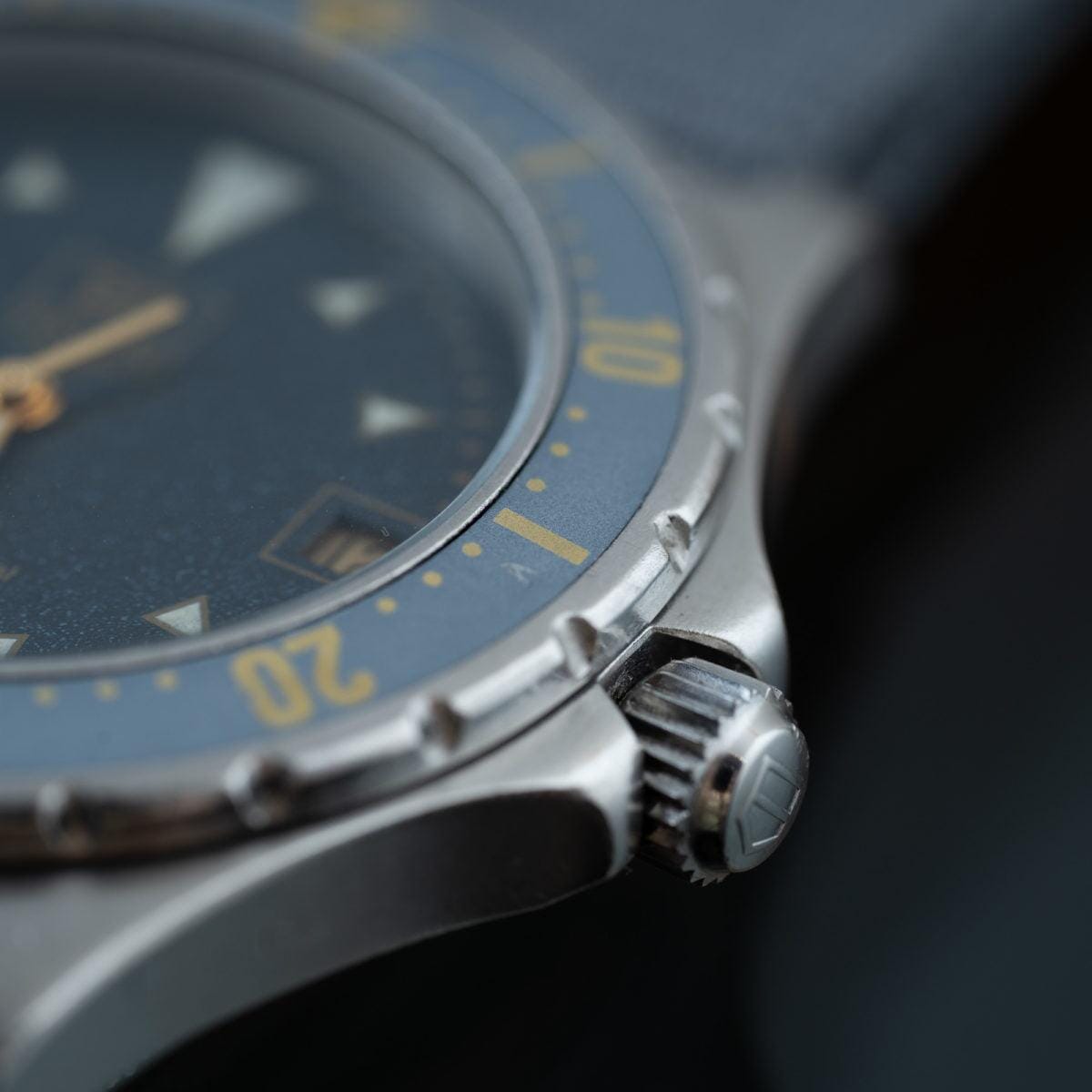 TAG HEUER Diver 972.606 Moon Dust Dial 1980s - Arbitro