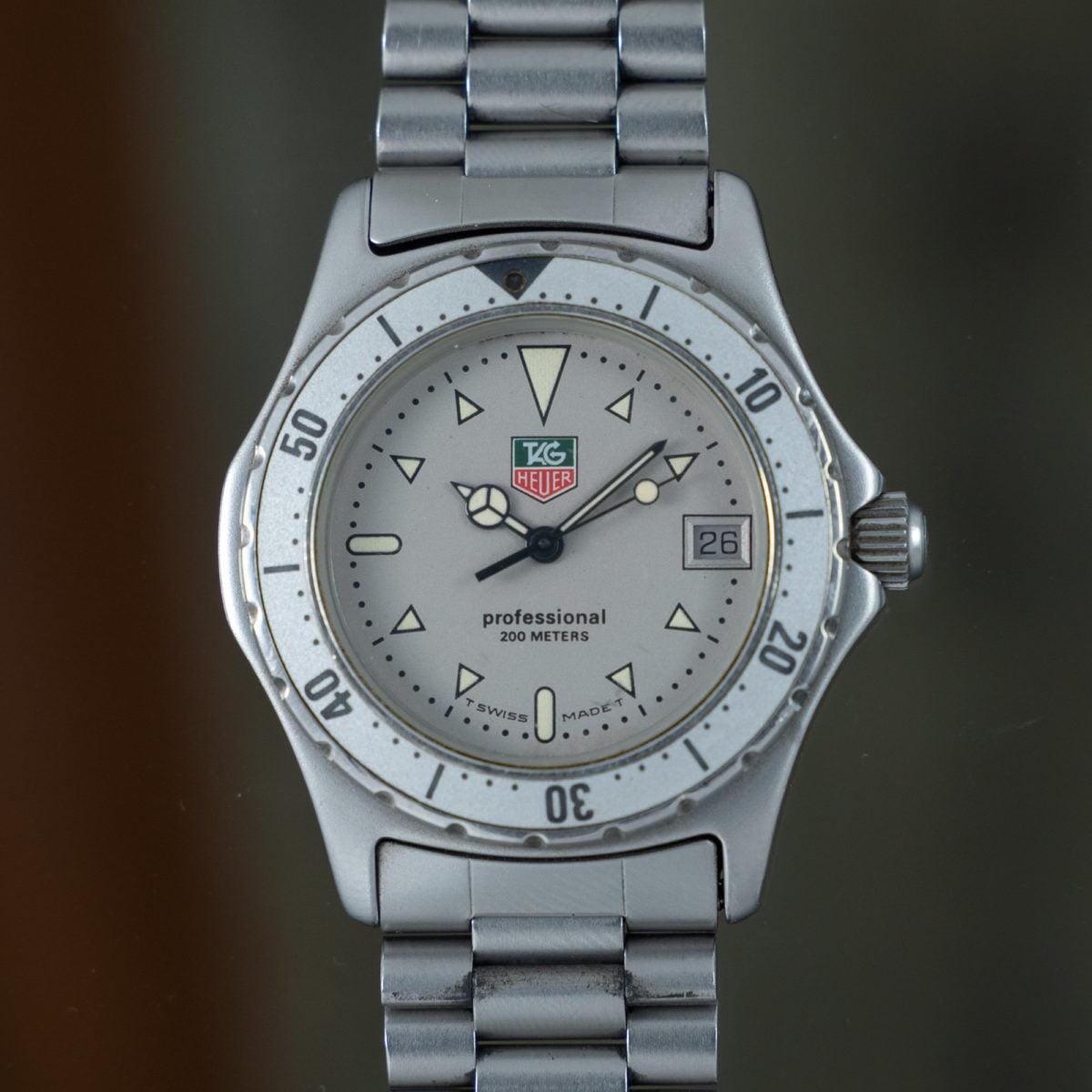 TAG HEUER Diver 972.013 Grey Dial 1980s - Arbitro