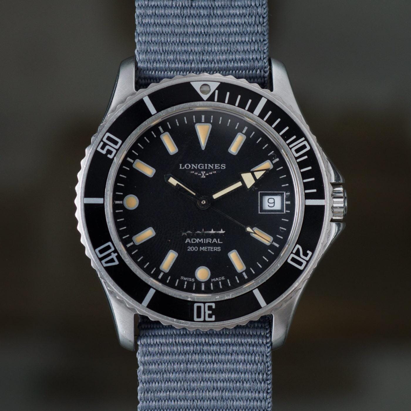 LONGINES Admiral Diver L3.502.4 1990s - Arbitro