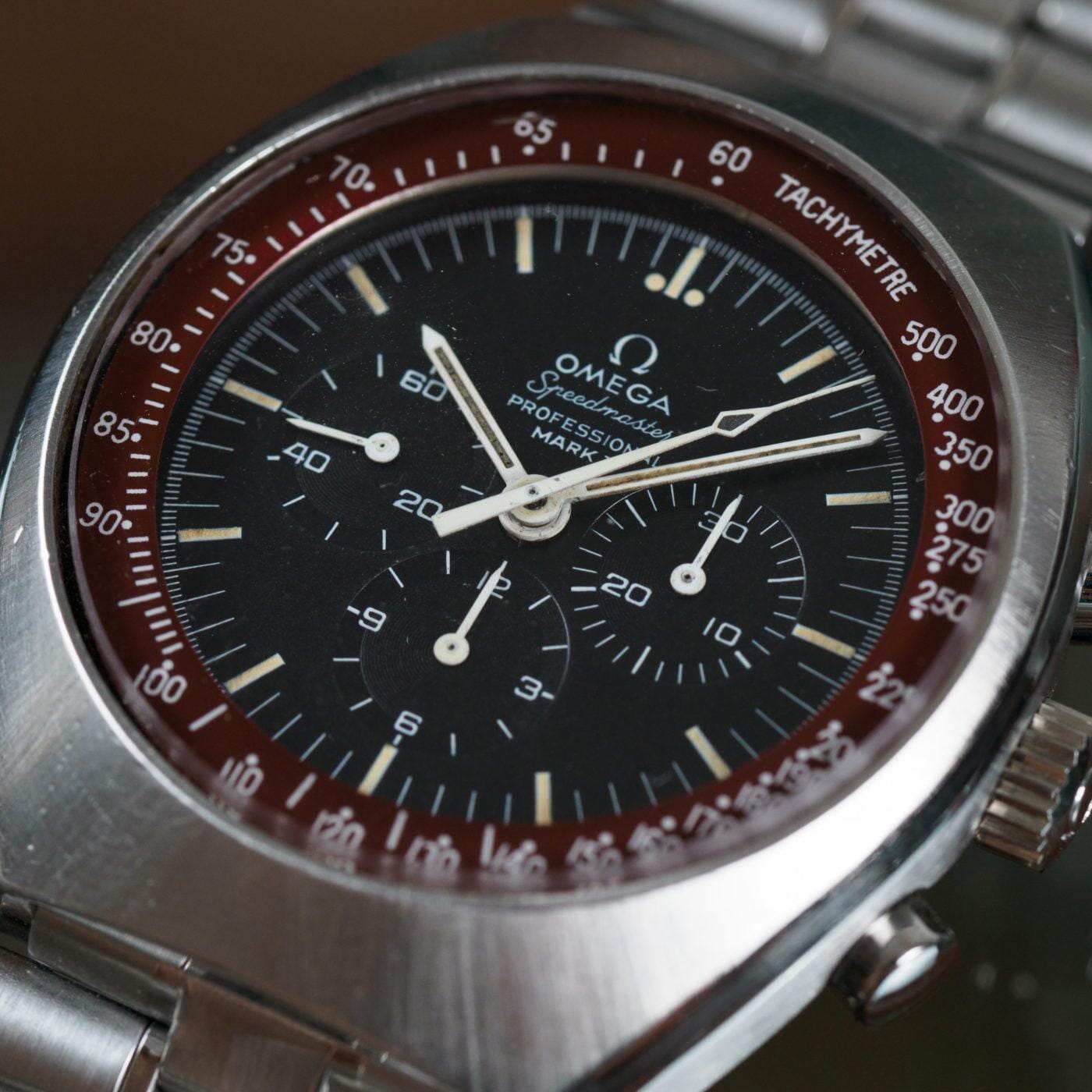 OMEGA Speedmaster Mark II 145.014 Bordeaux Tachy - Arbitro