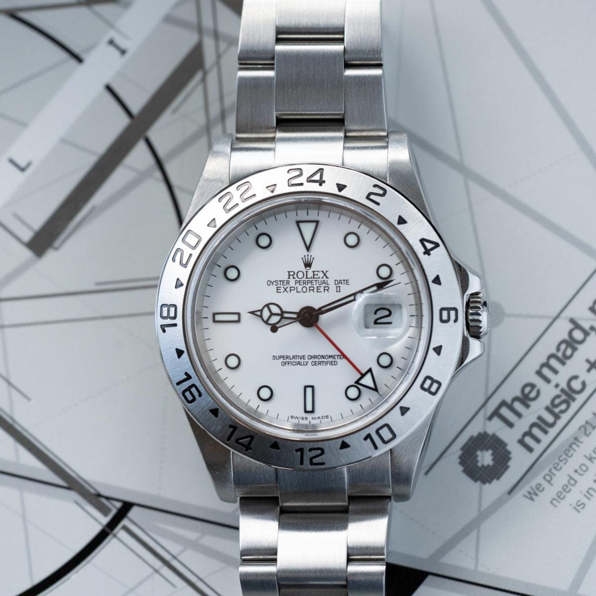 ROLEX Explorer II 16570 - Arbitro