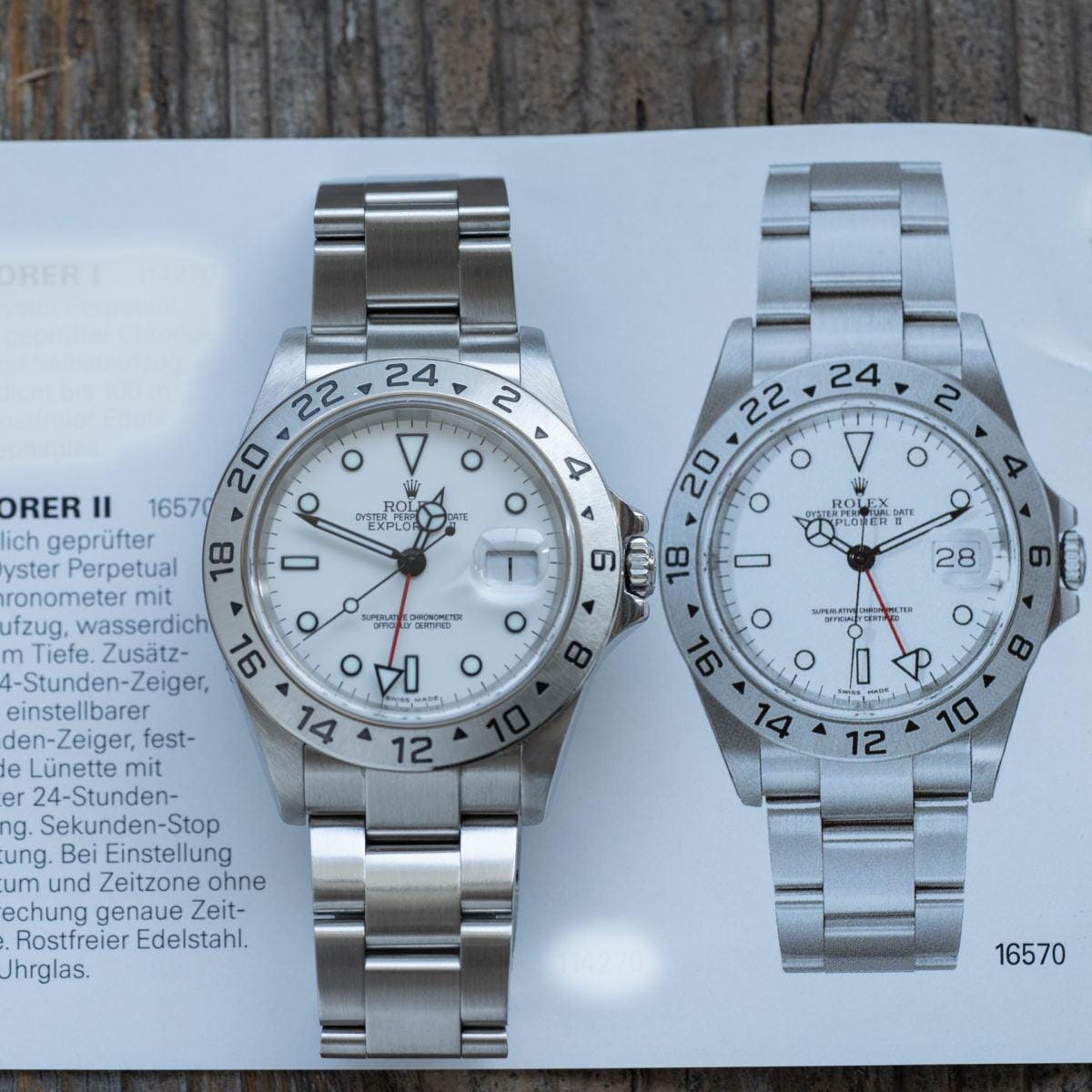 ROLEX Explorer II 16570 - Arbitro