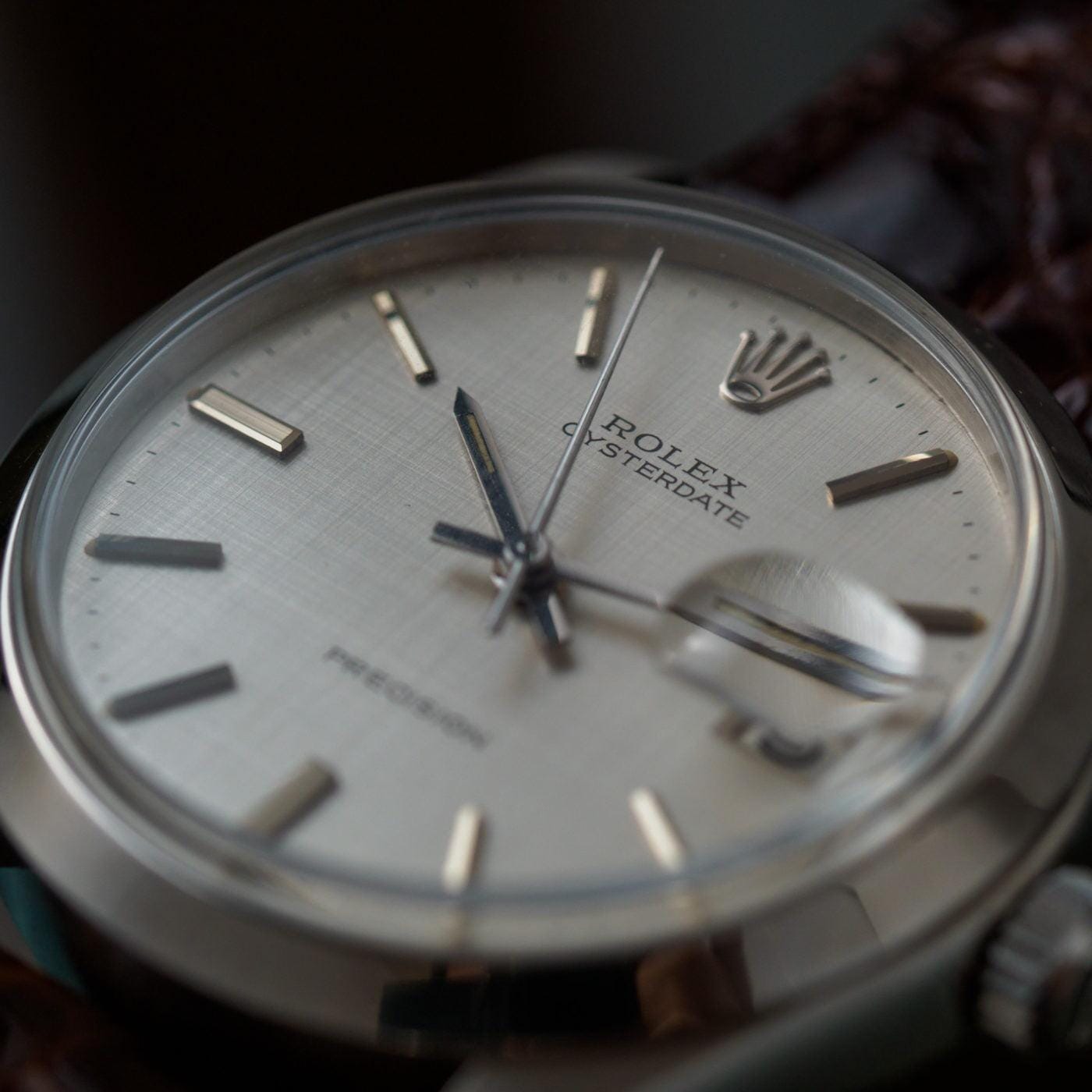 ROLEX Oyster Precision 6694 Linen Dial 1970s - Arbitro