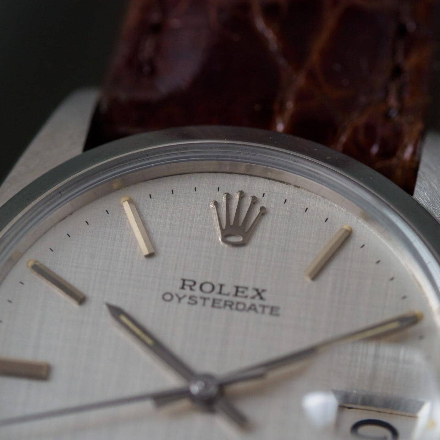 ROLEX Oyster Precision 6694 Linen Dial 1970s - Arbitro