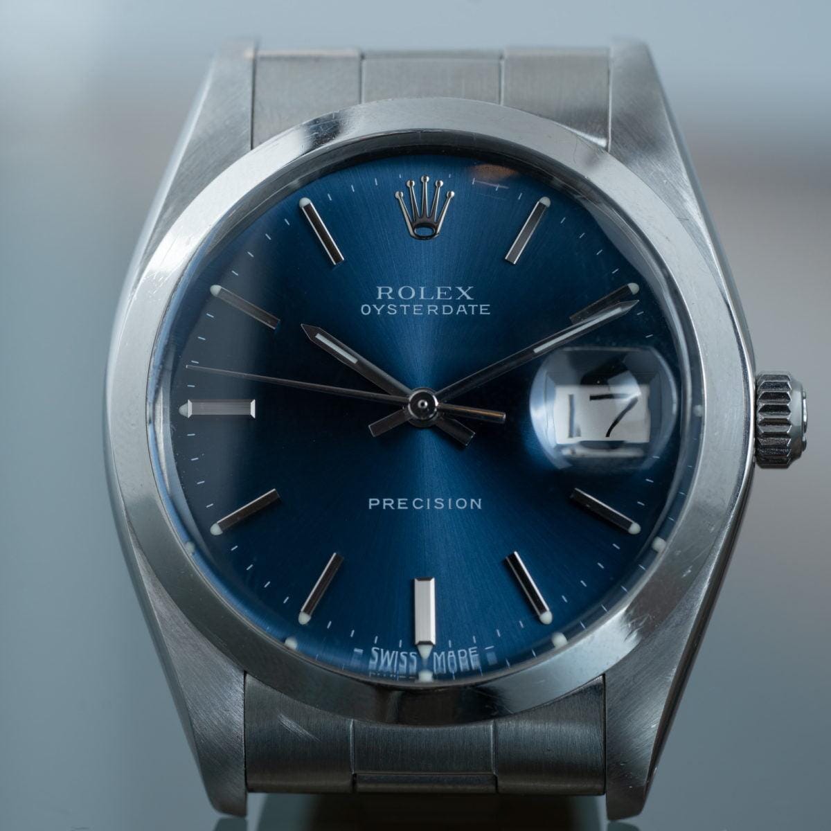 ROLEX Oysterdate Precision 6694 Blue Dial - Arbitro