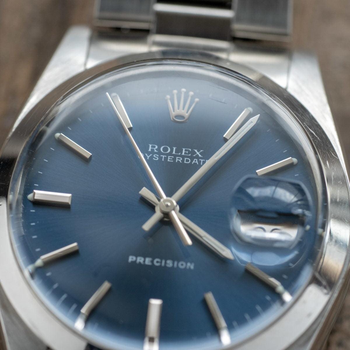 ROLEX Oysterdate Precision 6694 Blue Dial - Arbitro