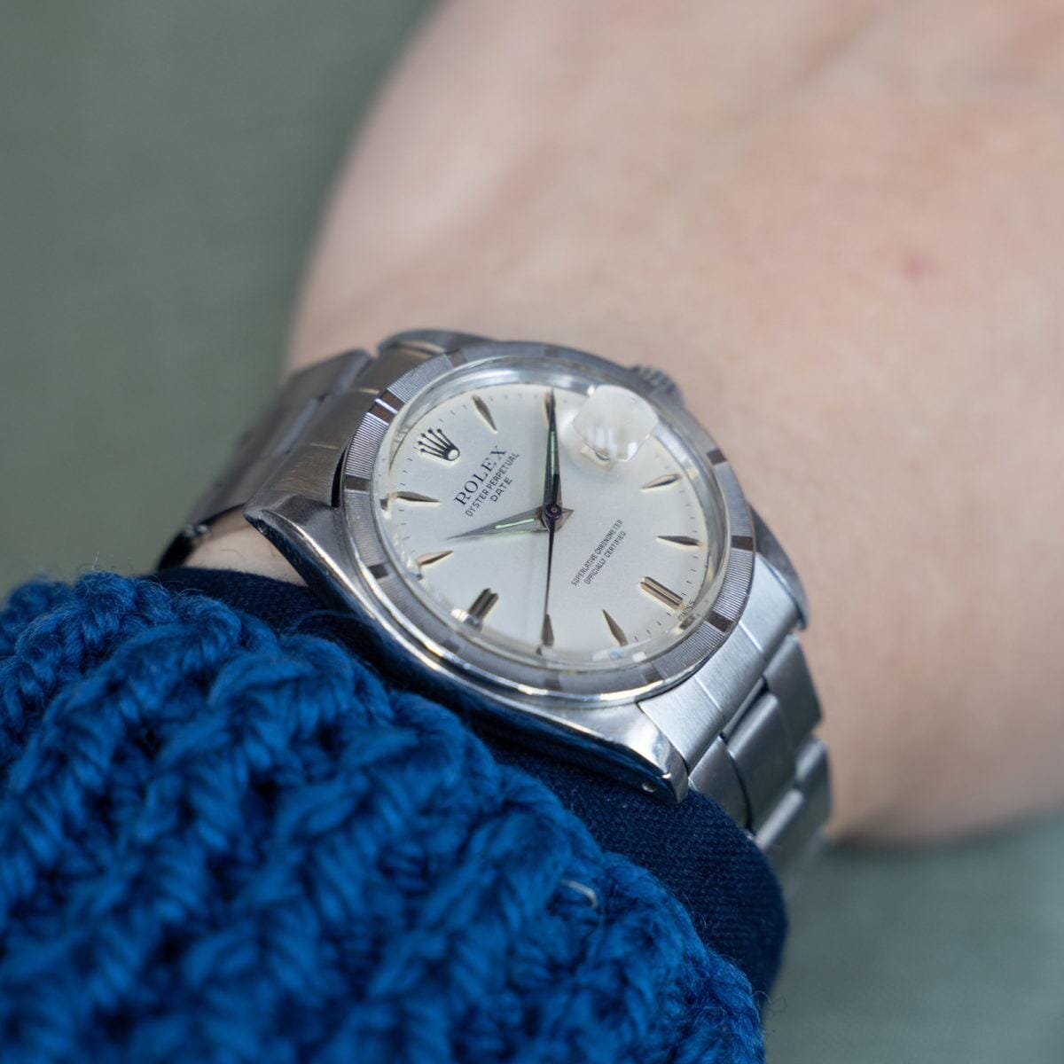 ROLEX Oyster Perpetual Date 1501 "BIG LOGO" 1960s - Arbitro