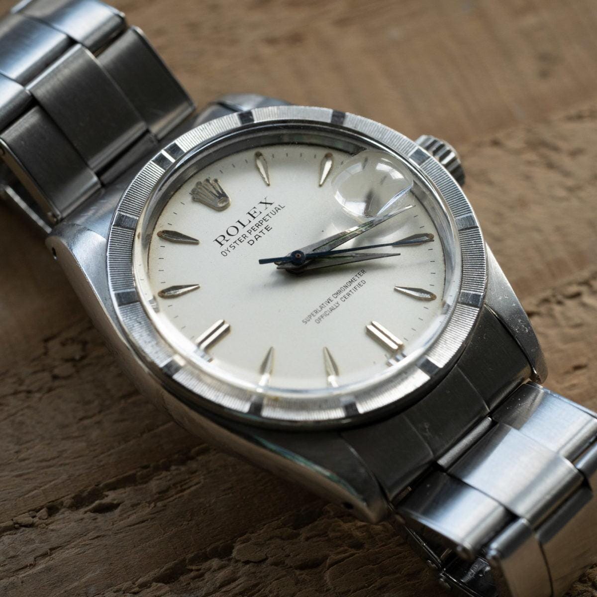 ROLEX Oyster Perpetual Date 1501 "BIG LOGO" 1960s - Arbitro