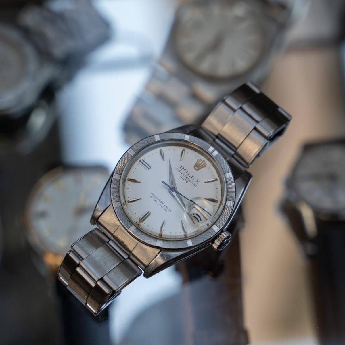 ROLEX Oyster Perpetual Date 1501 "BIG LOGO" 1960s - Arbitro