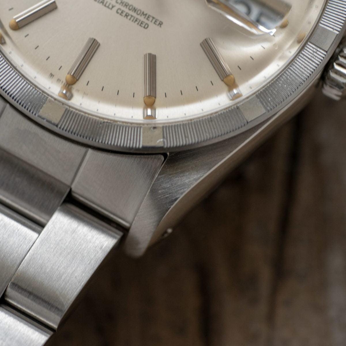 ROLEX Oyster Perpetual Date 15010 Ivory Dial 1980s - Arbitro