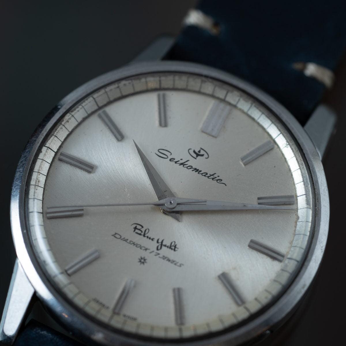 SEIKO Seikomatic Blue Yacht J13023E 1960s - Arbitro