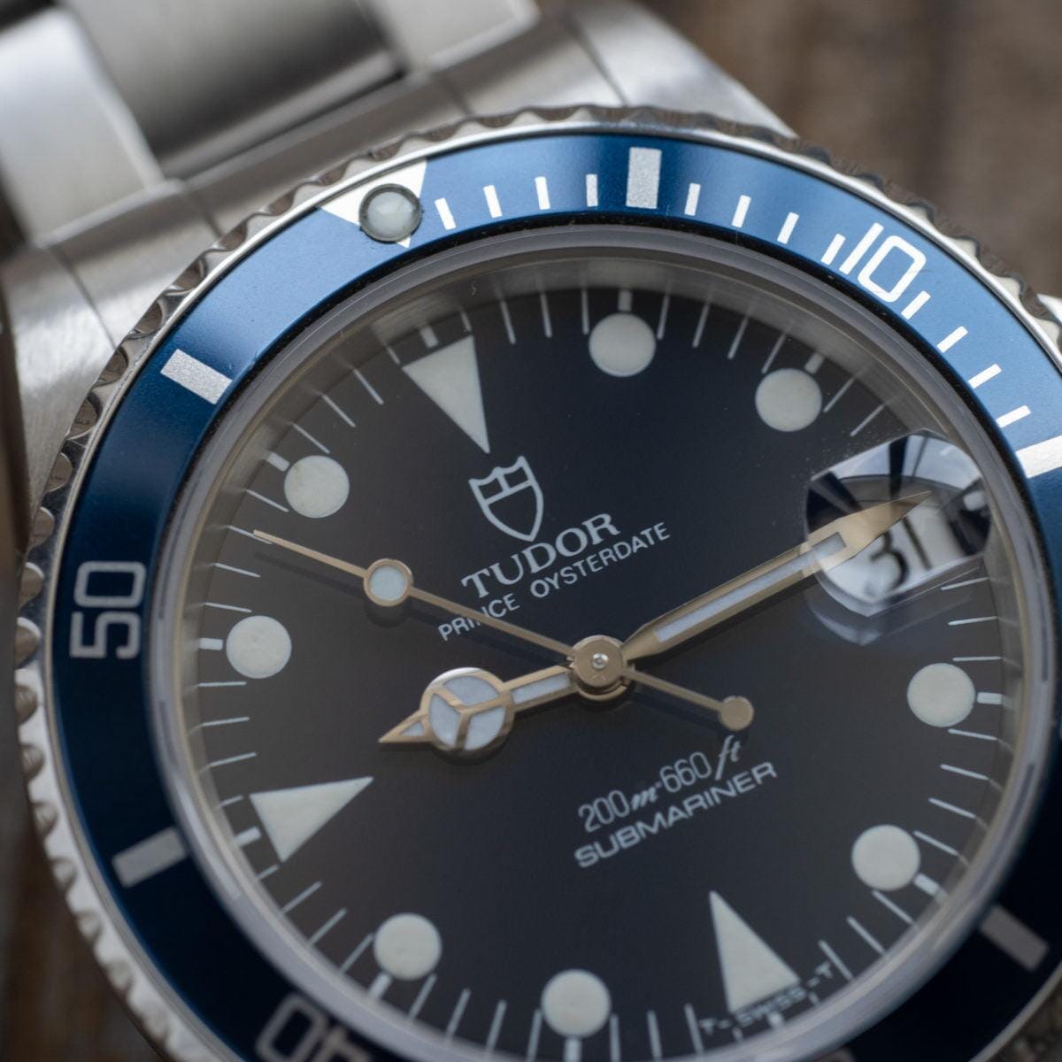 TUDOR Submariner 75090 Blue 1980s - Arbitro