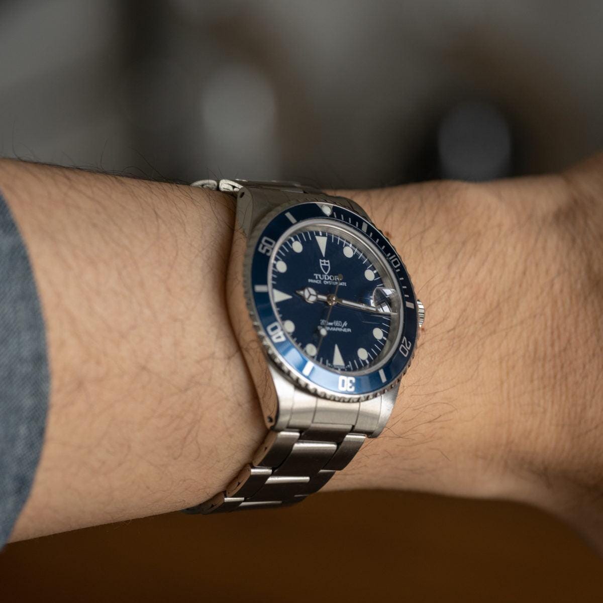 TUDOR Submariner 75090 Blue 1980s - Arbitro