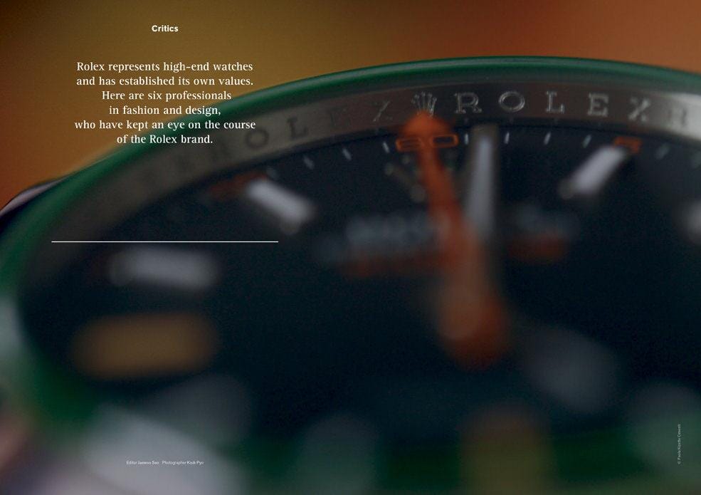 MAGAZINE B 「ROLEX」 - Arbitro