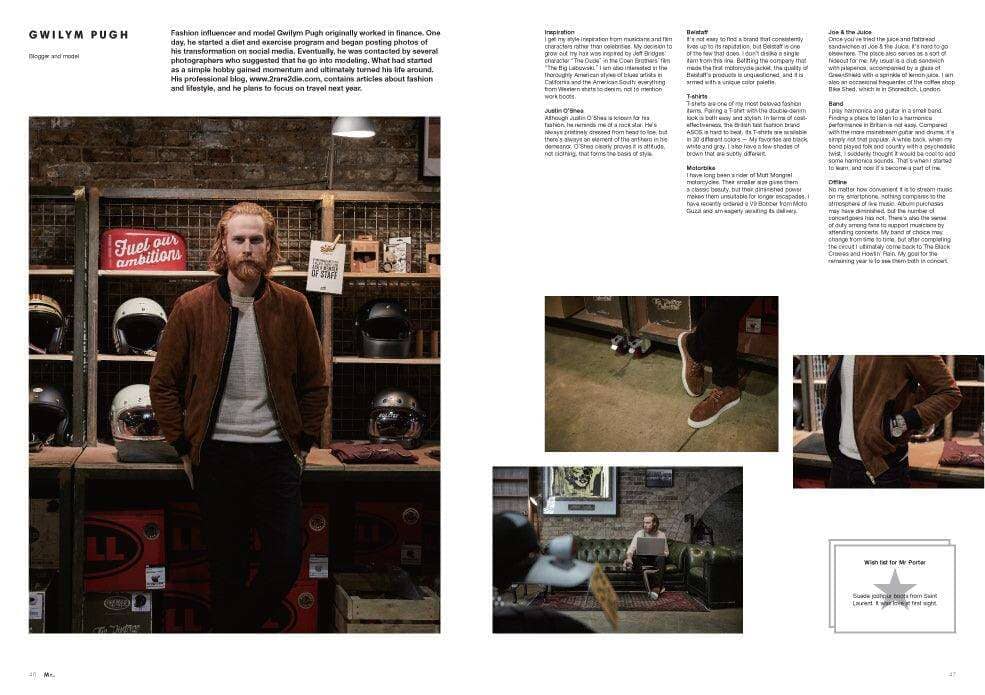 MAGAZINE B 「MR PORTER」 - Arbitro